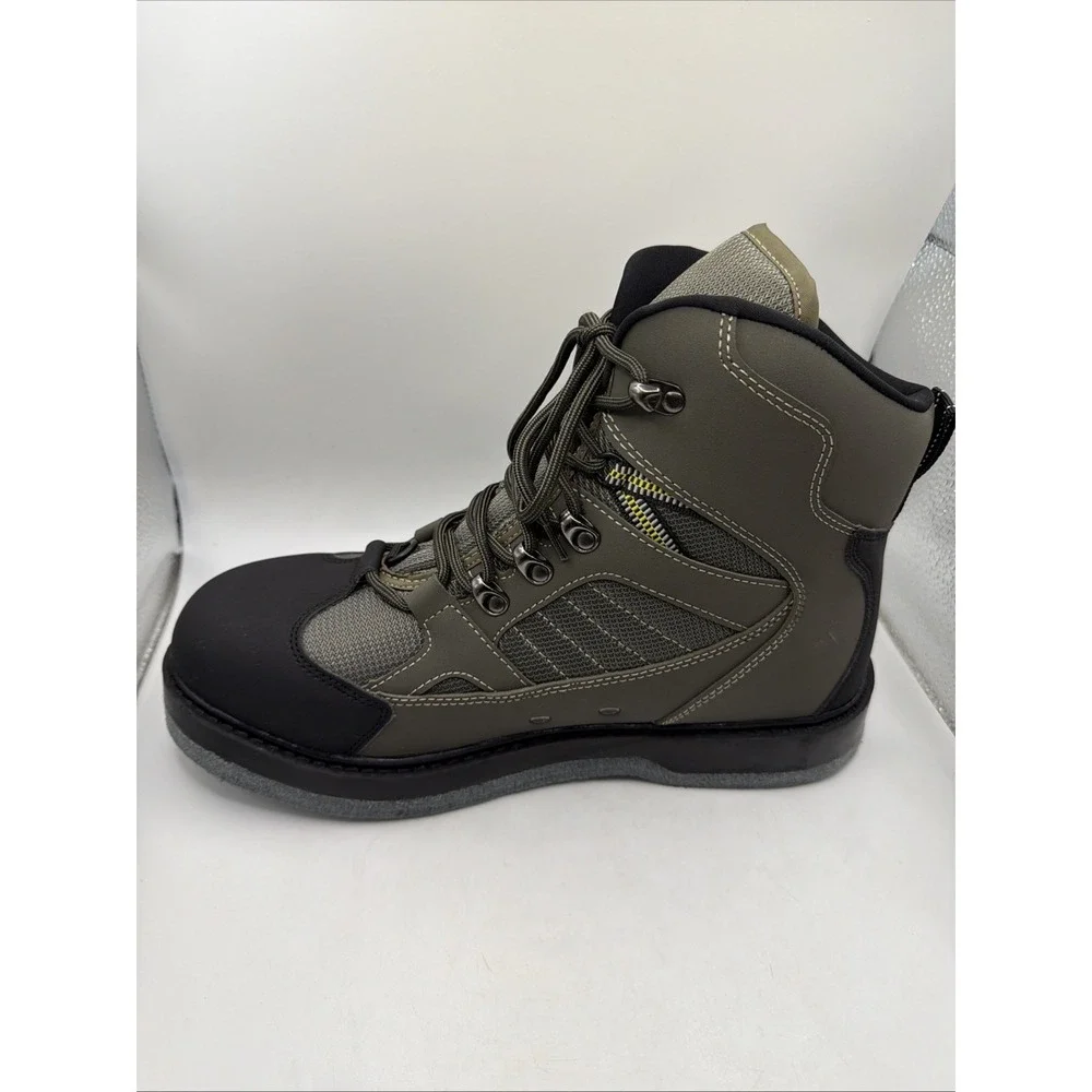 Lurewilder Men's Fishing & Wading Boots Felt Sole for Fly Fishing Size 11 New